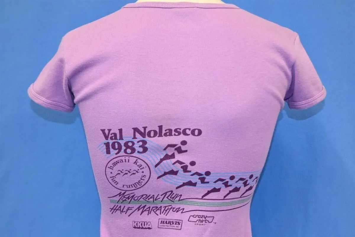 80s Val Nolasco Memorial Run Crazy Shirts t-shirt Women's Small