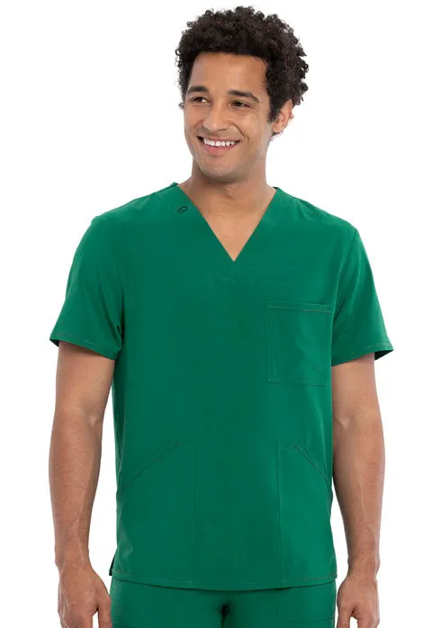 Allura by Cherokee Men's V-Neck Scrub Top CKA686