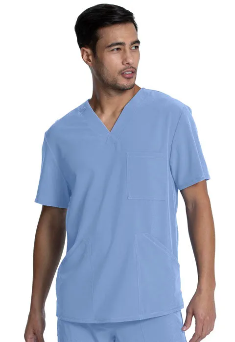 Allura by Cherokee Men's V-Neck Scrub Top CKA686