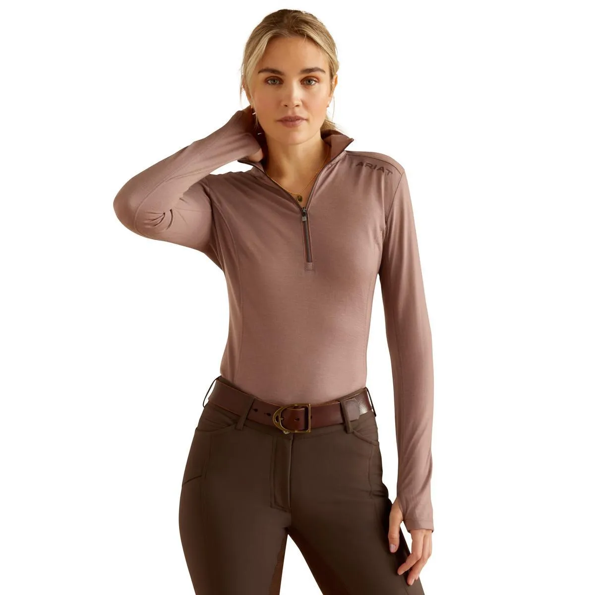 Ariat Women's Cheviot 1/4 Zip Baselayer