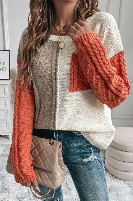 Aubreigh Cable Knit Sweater