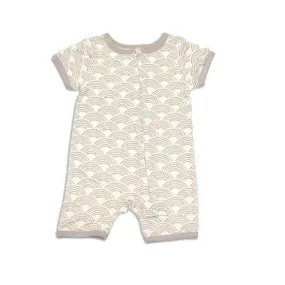 Bamboo Short Sleeve Zippy Romper