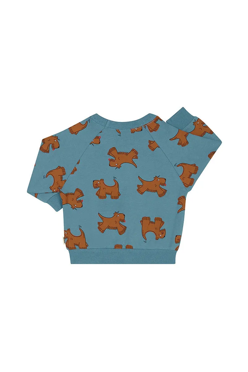 Bonds Soft Threads Pullover - Bob The Dog Grey