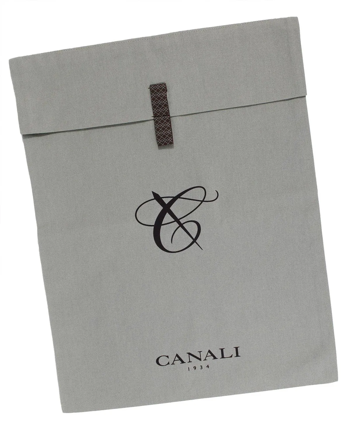 Canali Dress Shirt White Blue Micro Stripes Design - Exclusive Collection 41 - 16