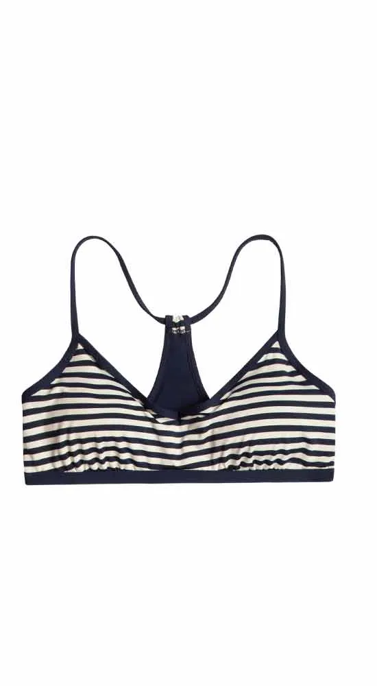 Carve Designs Stinson Top-Navy Stripe