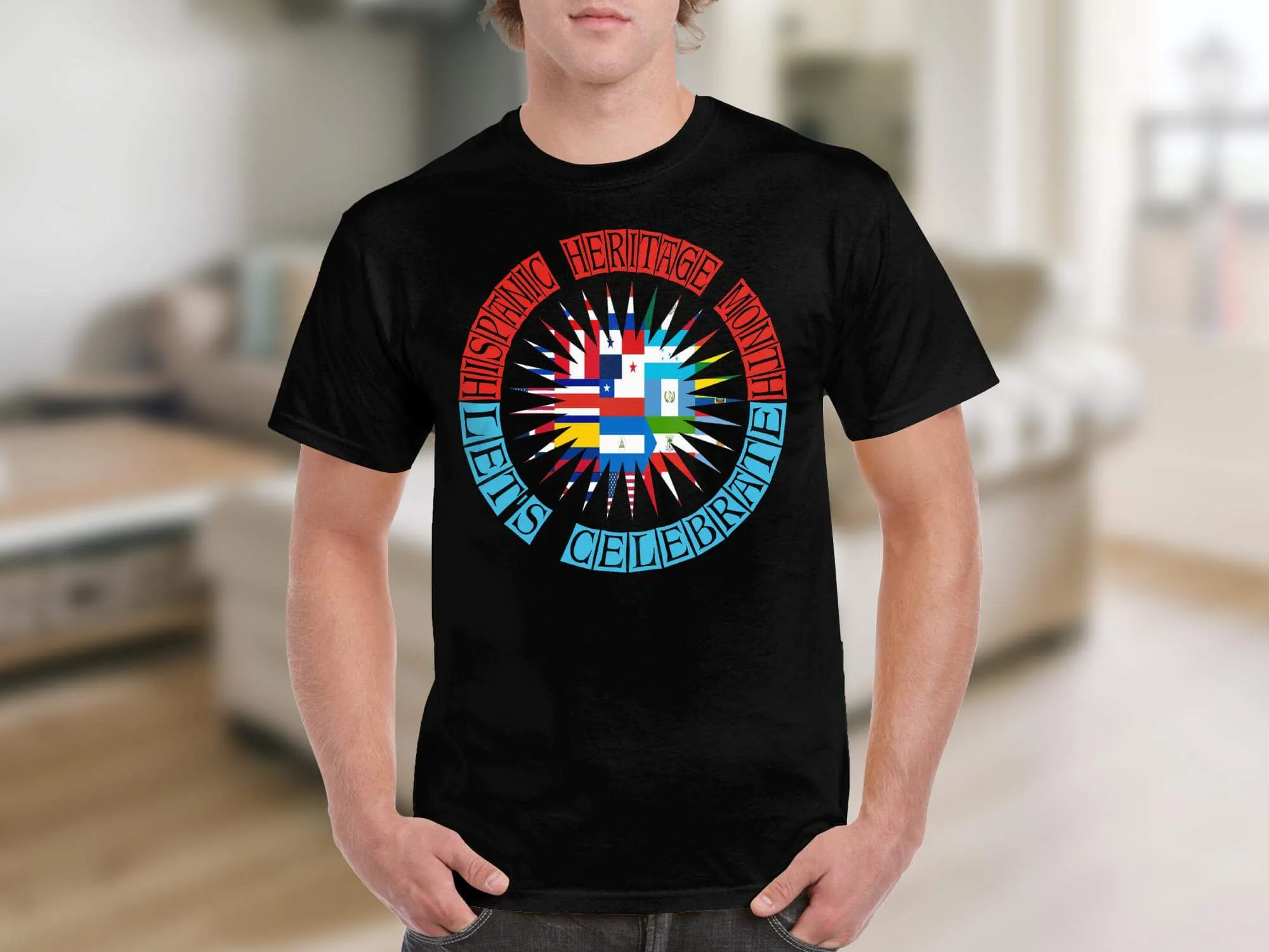 Celebrate Hispanic Heritage Month Let's Celebrate T-Shirts