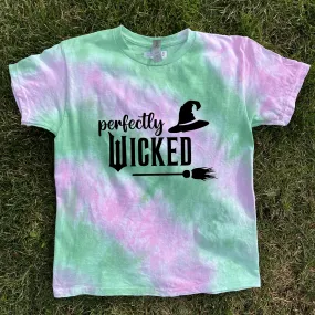 Child Tie-Dye Short Sleeve Shirt - Perfectly Wicked