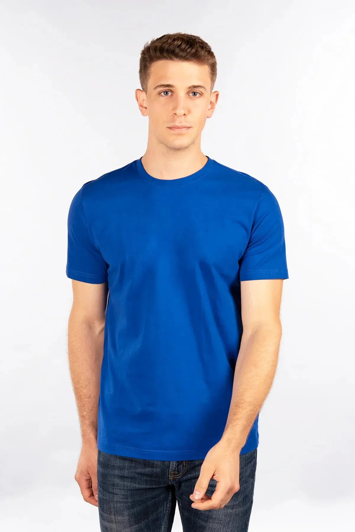 City Lab Men's Fitted Crew Neck T-Shirts