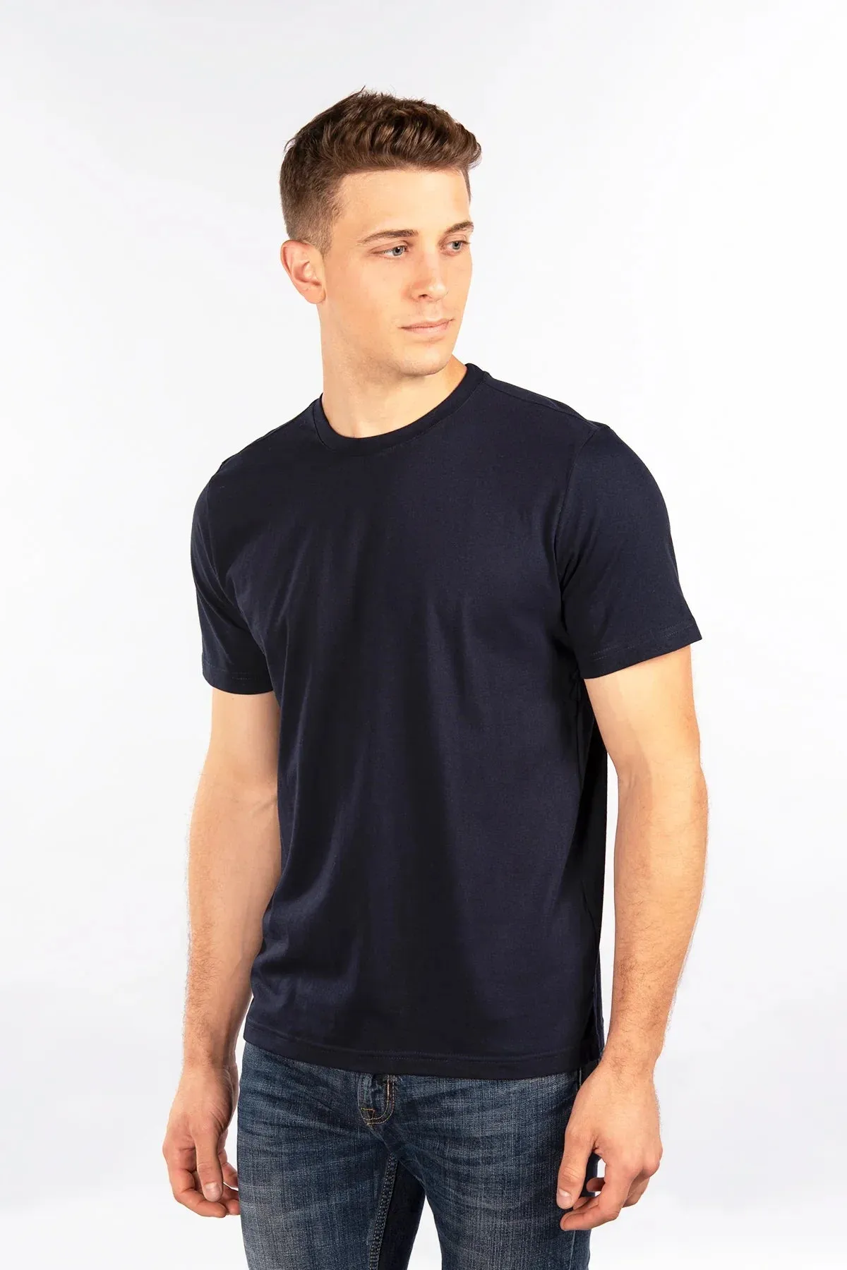 City Lab Men's Fitted Crew Neck T-Shirts