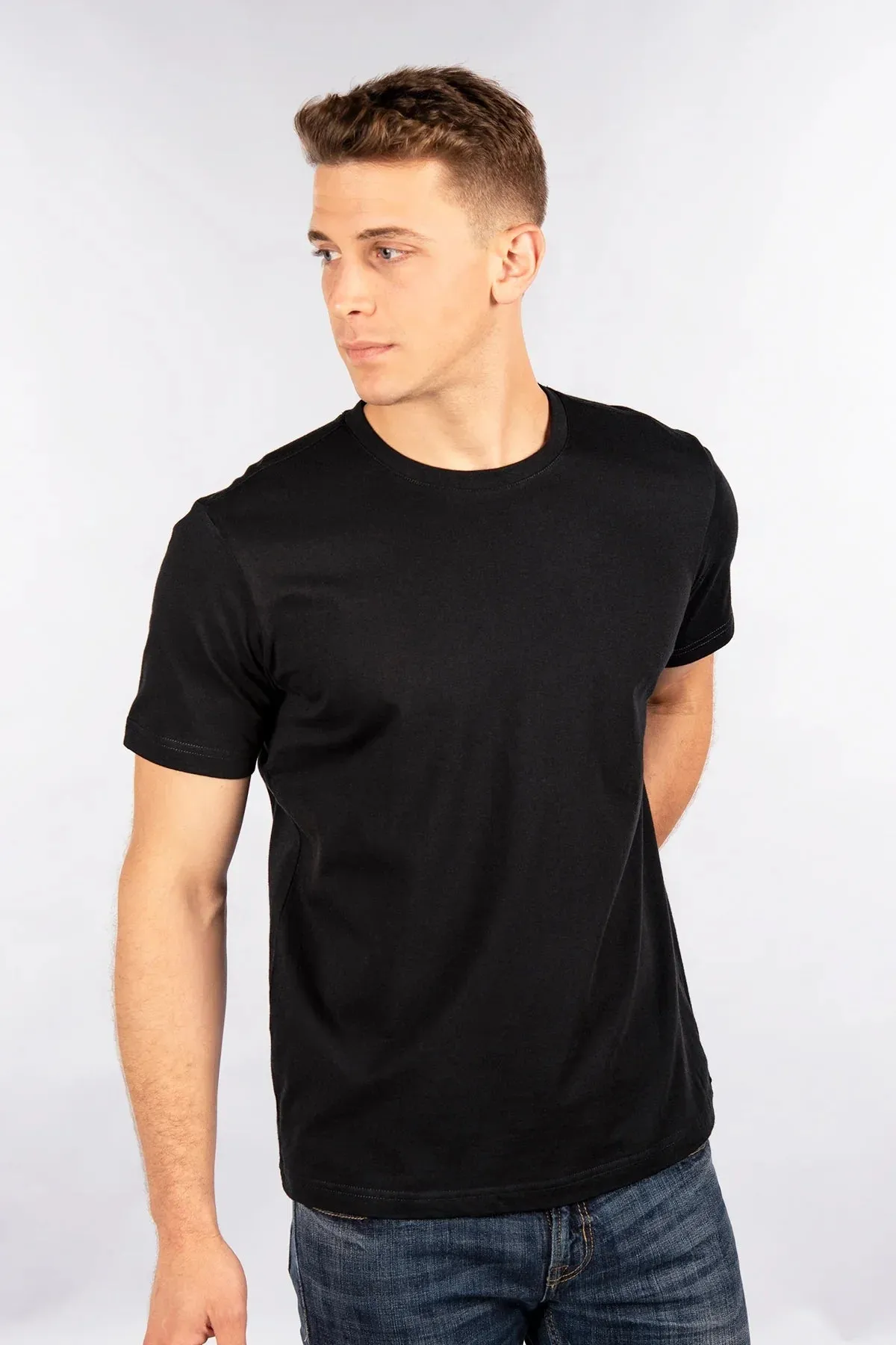 City Lab Men's Fitted Crew Neck T-Shirts