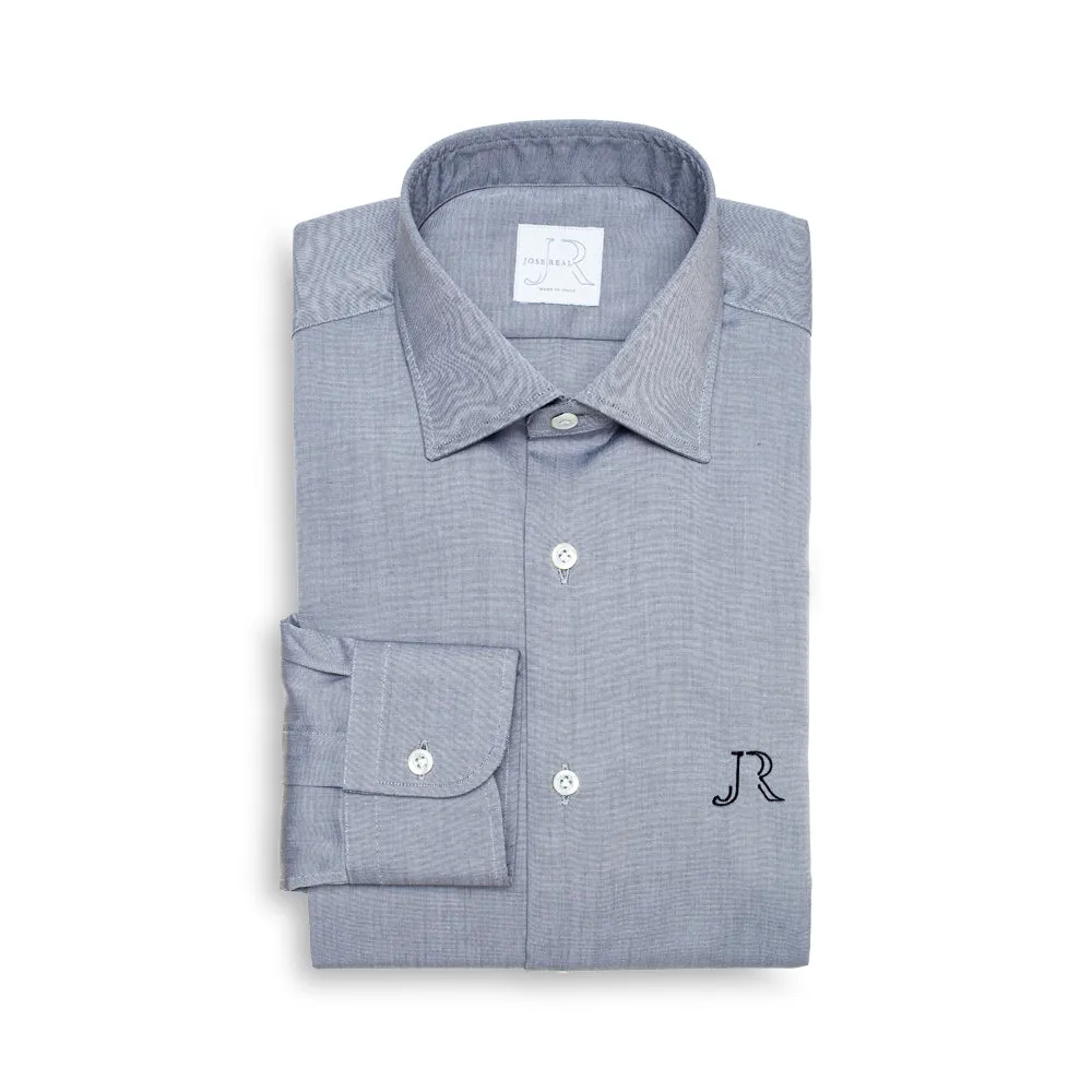 CLASSIC COTTON GREY SHIRT