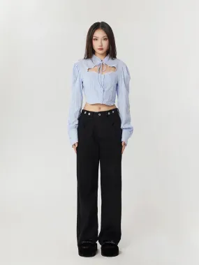 Classiccore Cut Out Crop Shirt