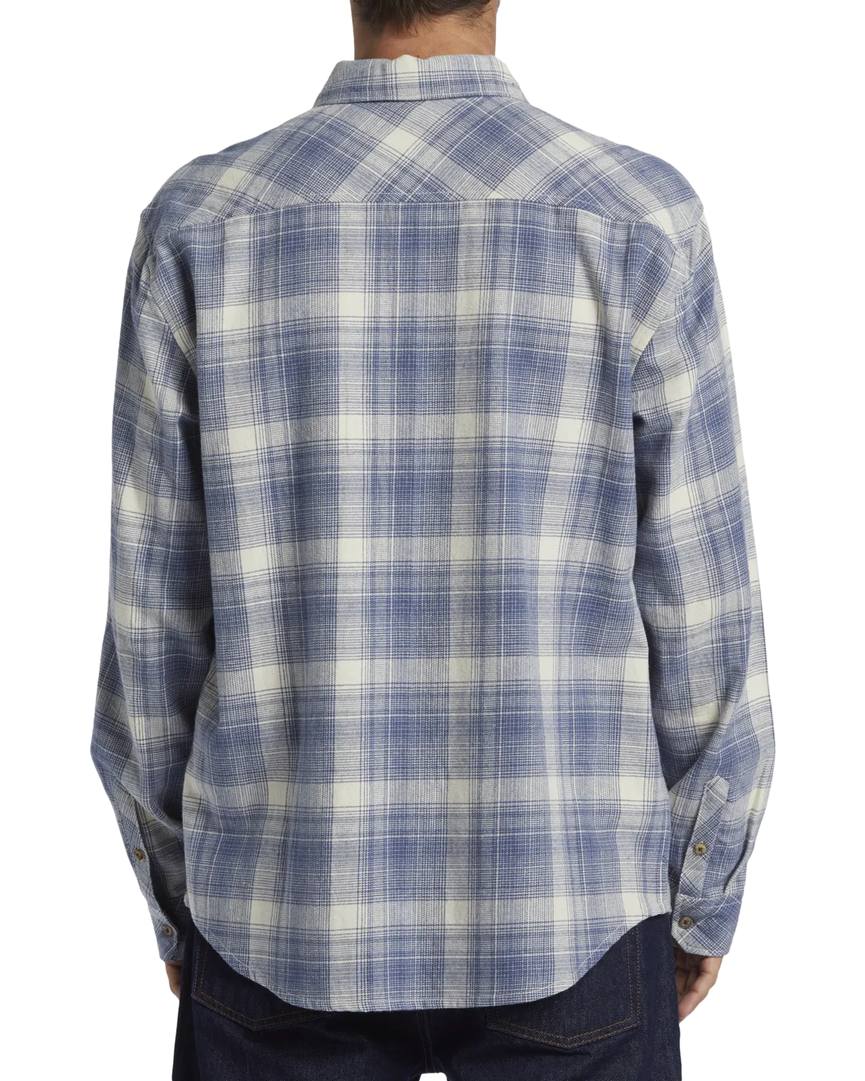 Coastline Flannel Shirt in Slate Blue