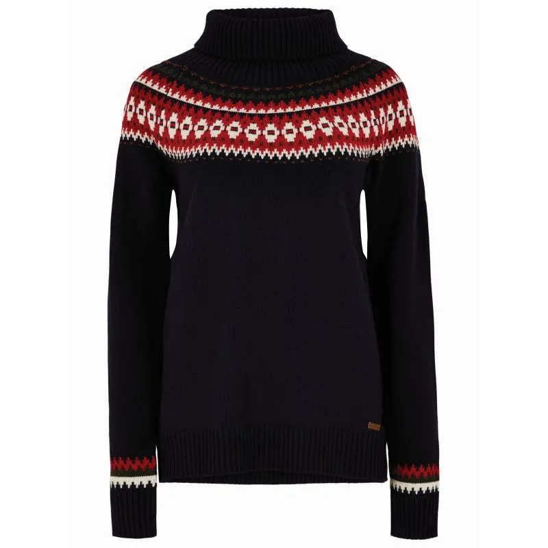 Dubarry Riverdale Ladies Fairisle Jumper - Navy