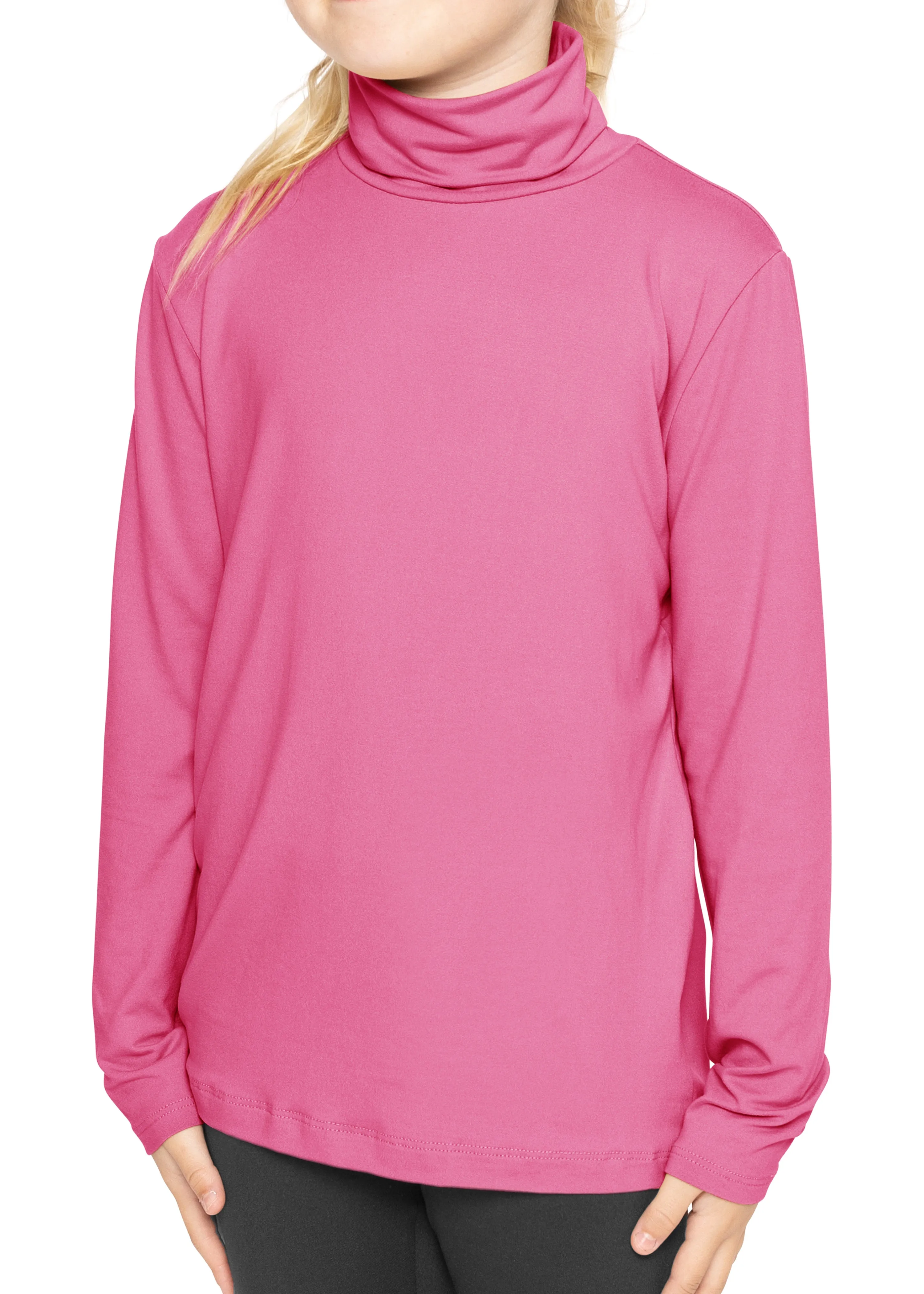 Girl's Oh So Soft Long Sleeve Turtleneck