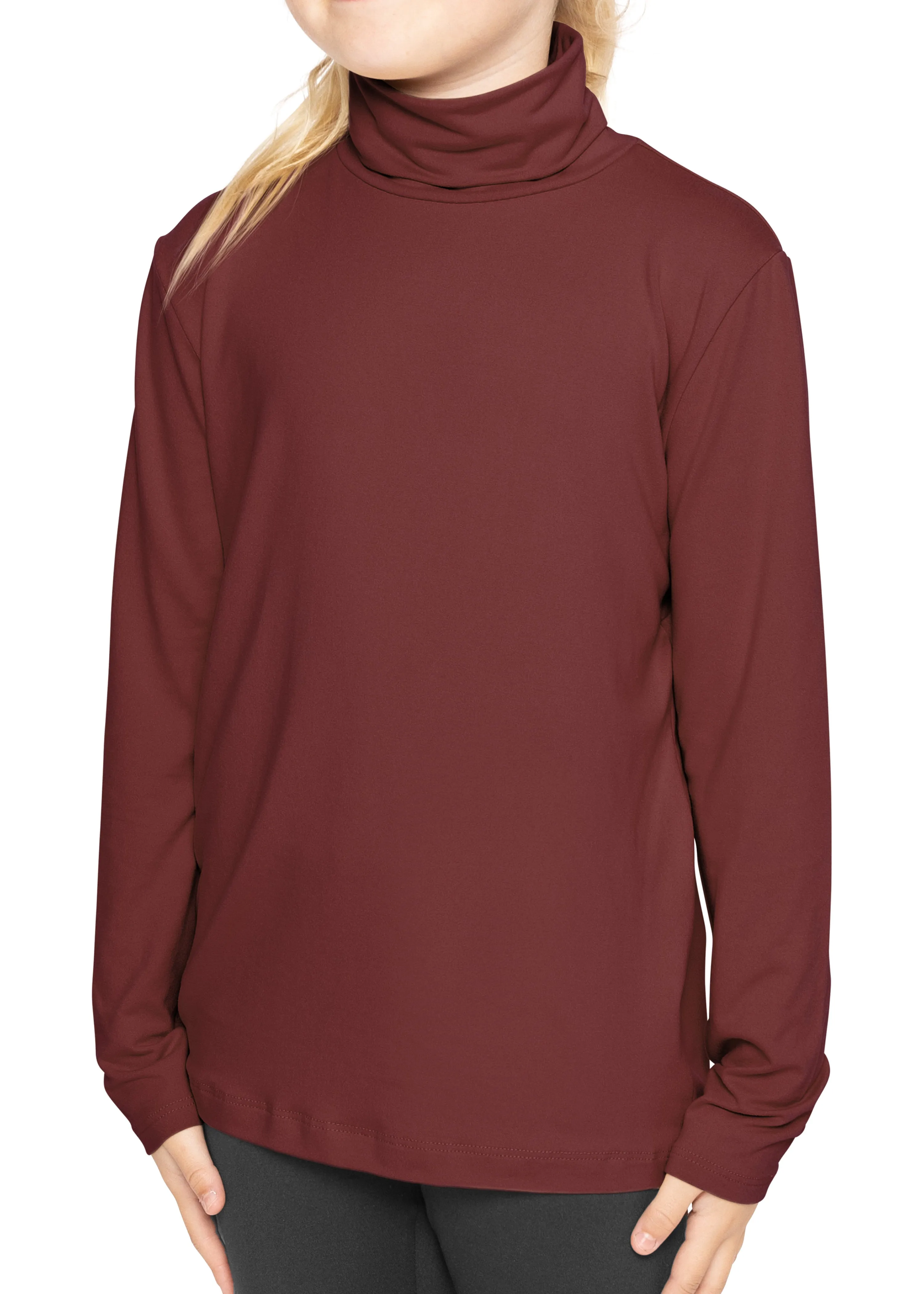 Girl's Oh So Soft Long Sleeve Turtleneck