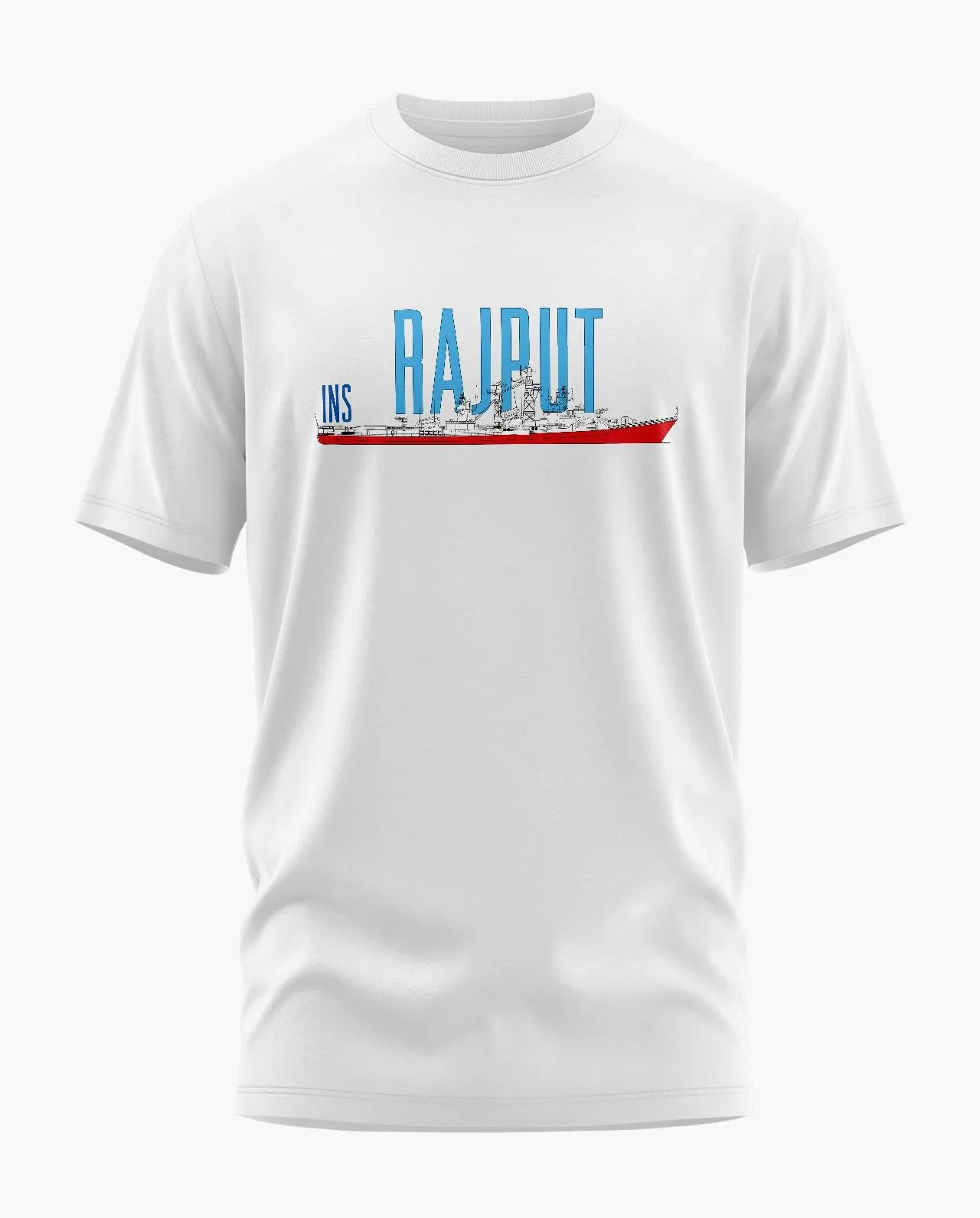 INS Rajput Signature LuxeSoft Cotton T-Shirt