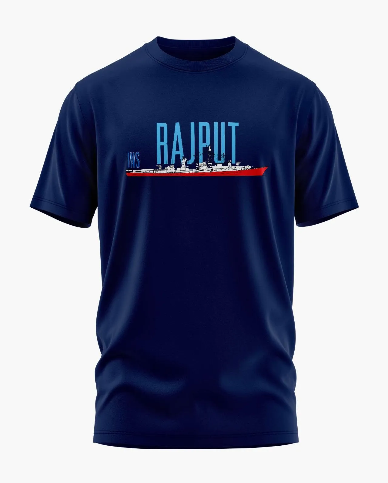 INS Rajput Signature LuxeSoft Cotton T-Shirt