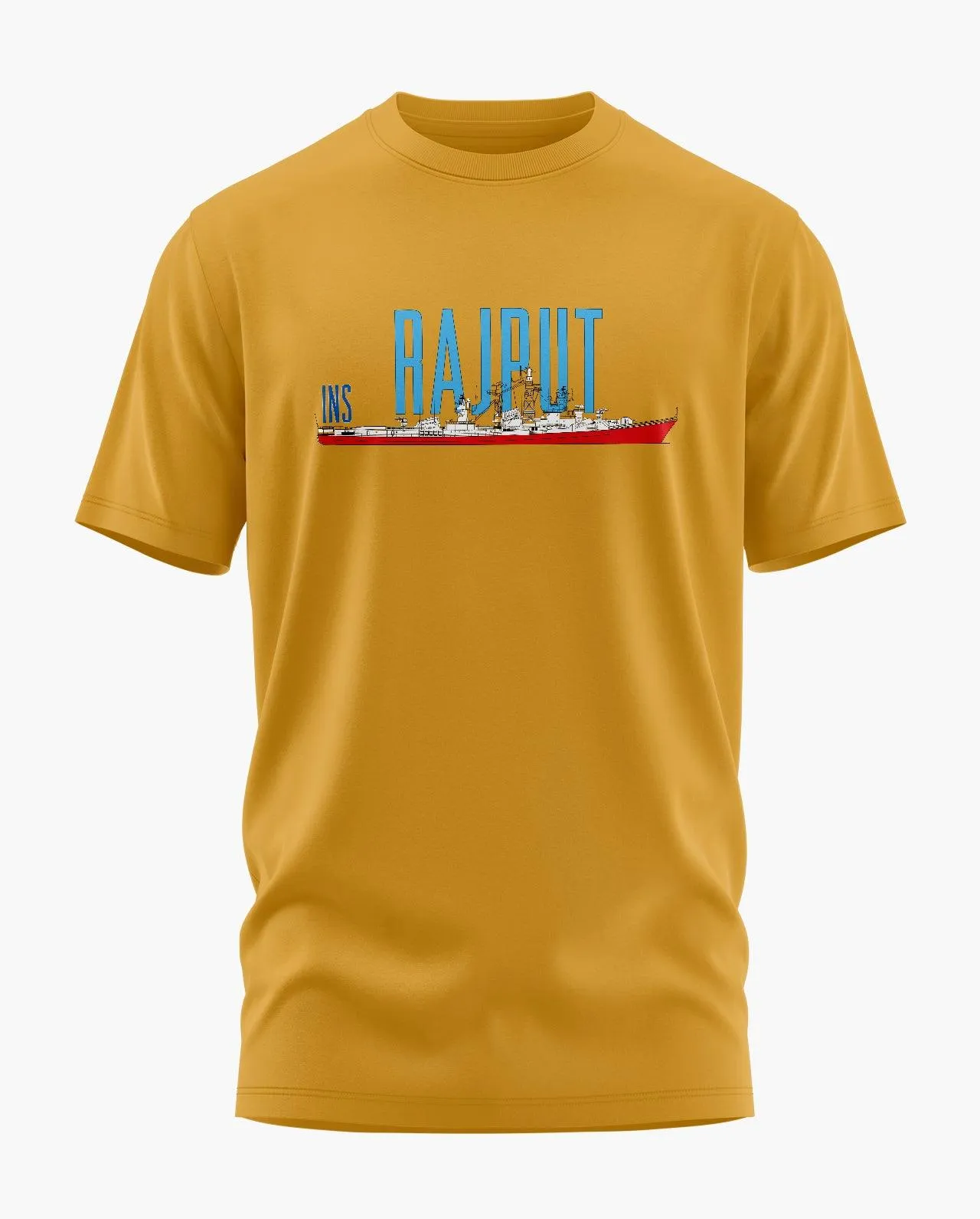 INS Rajput Signature LuxeSoft Cotton T-Shirt