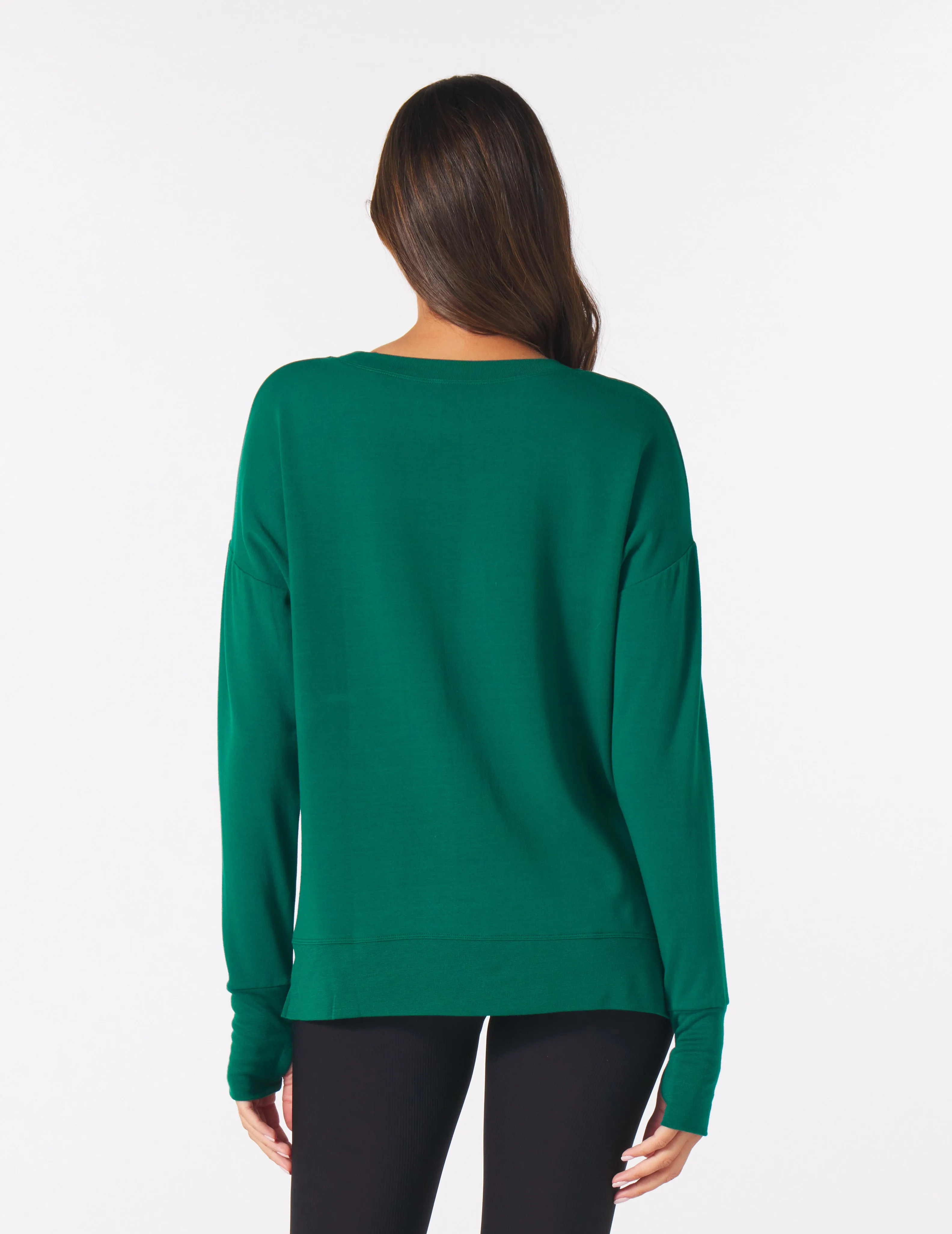 Lounge Long Sleeve: Emerald