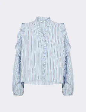 LR-KETTA 2 Shirt Light blue