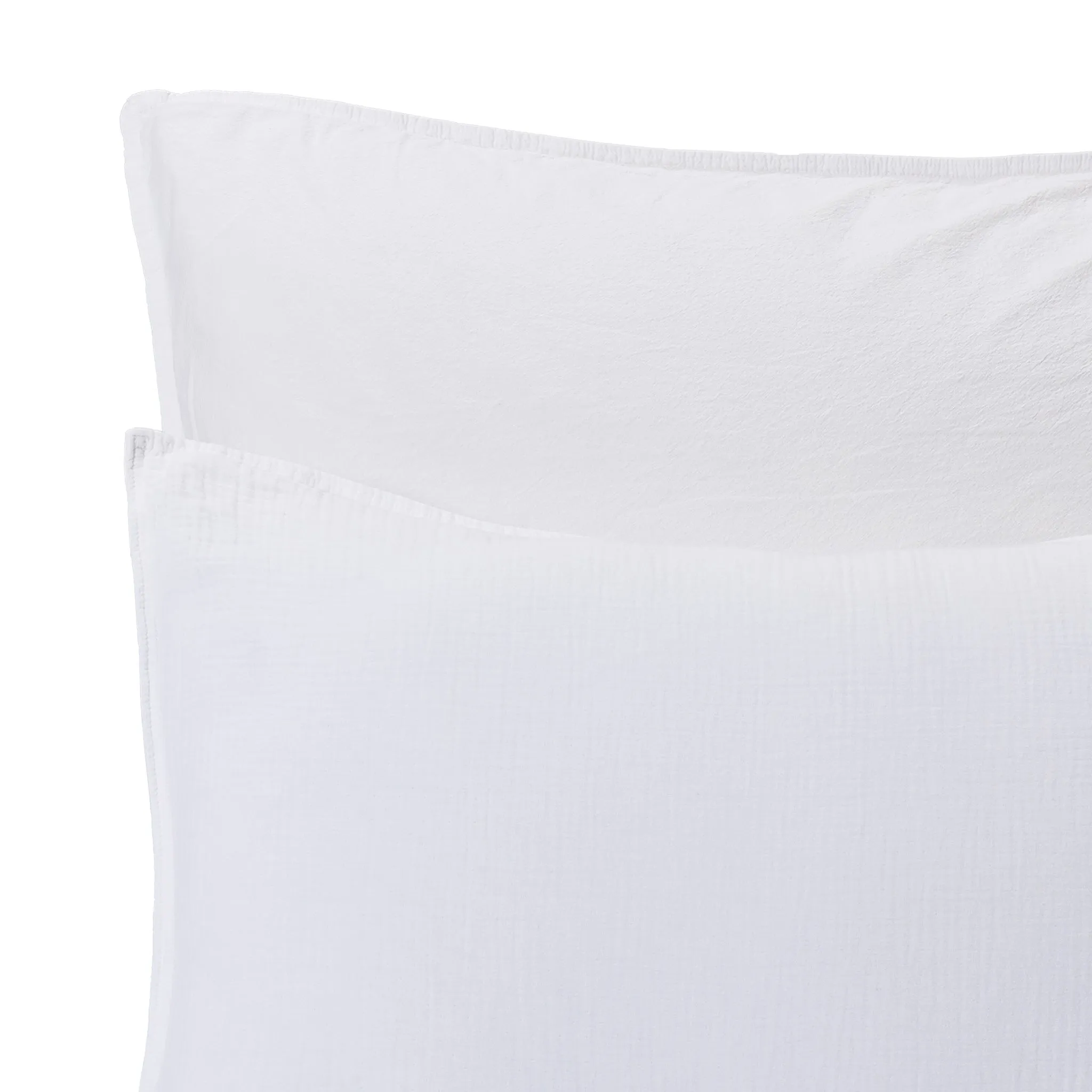 Manisa Cotton Muslin Bedding [White]