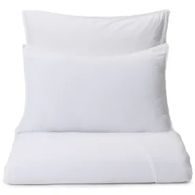 Manisa Cotton Muslin Bedding [White]