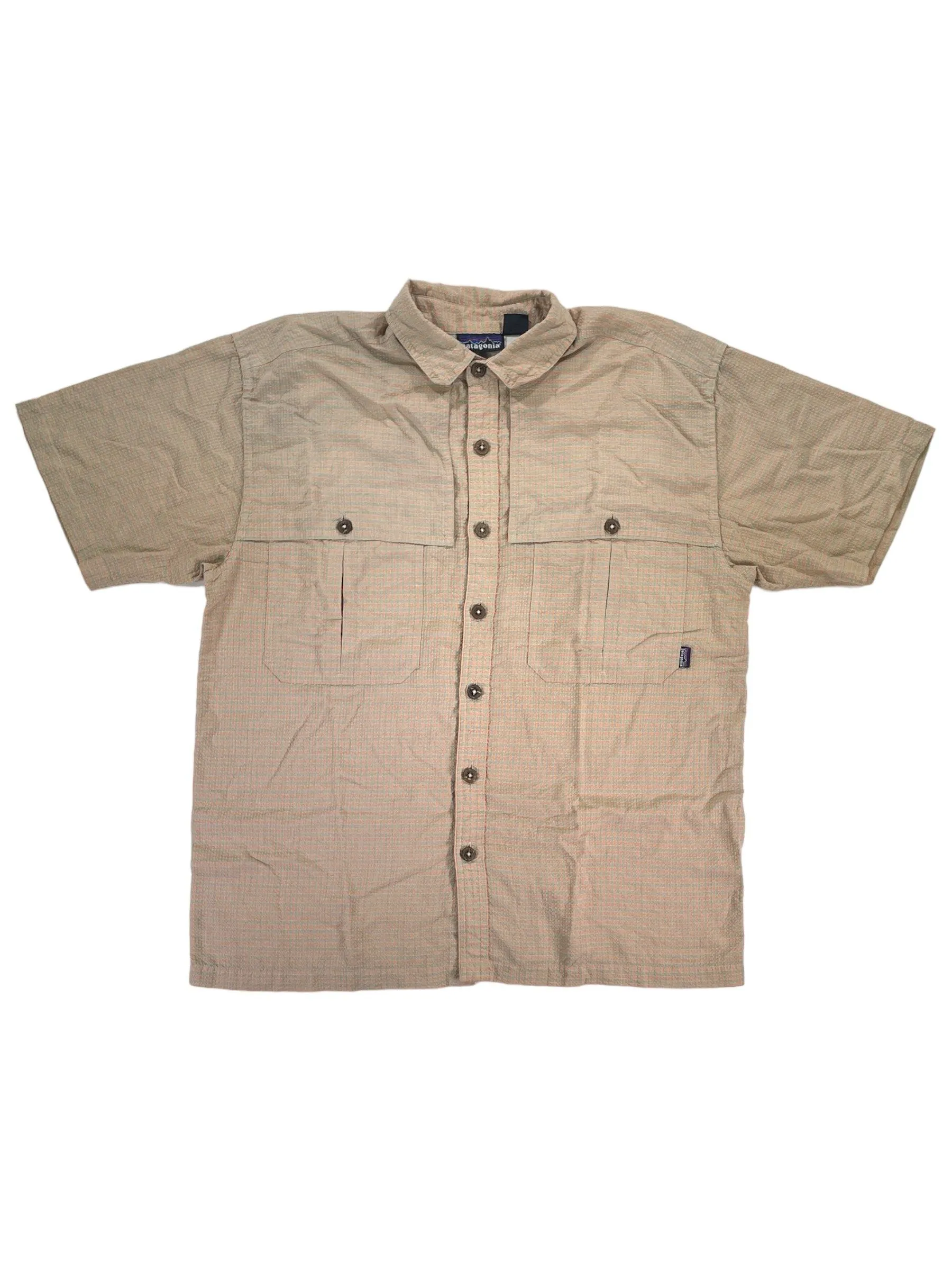 Mens Short Sleeve Button Down Shirt