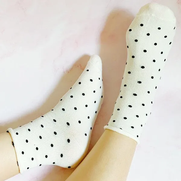 Polka Dot Socks Set Of 3 Pairs