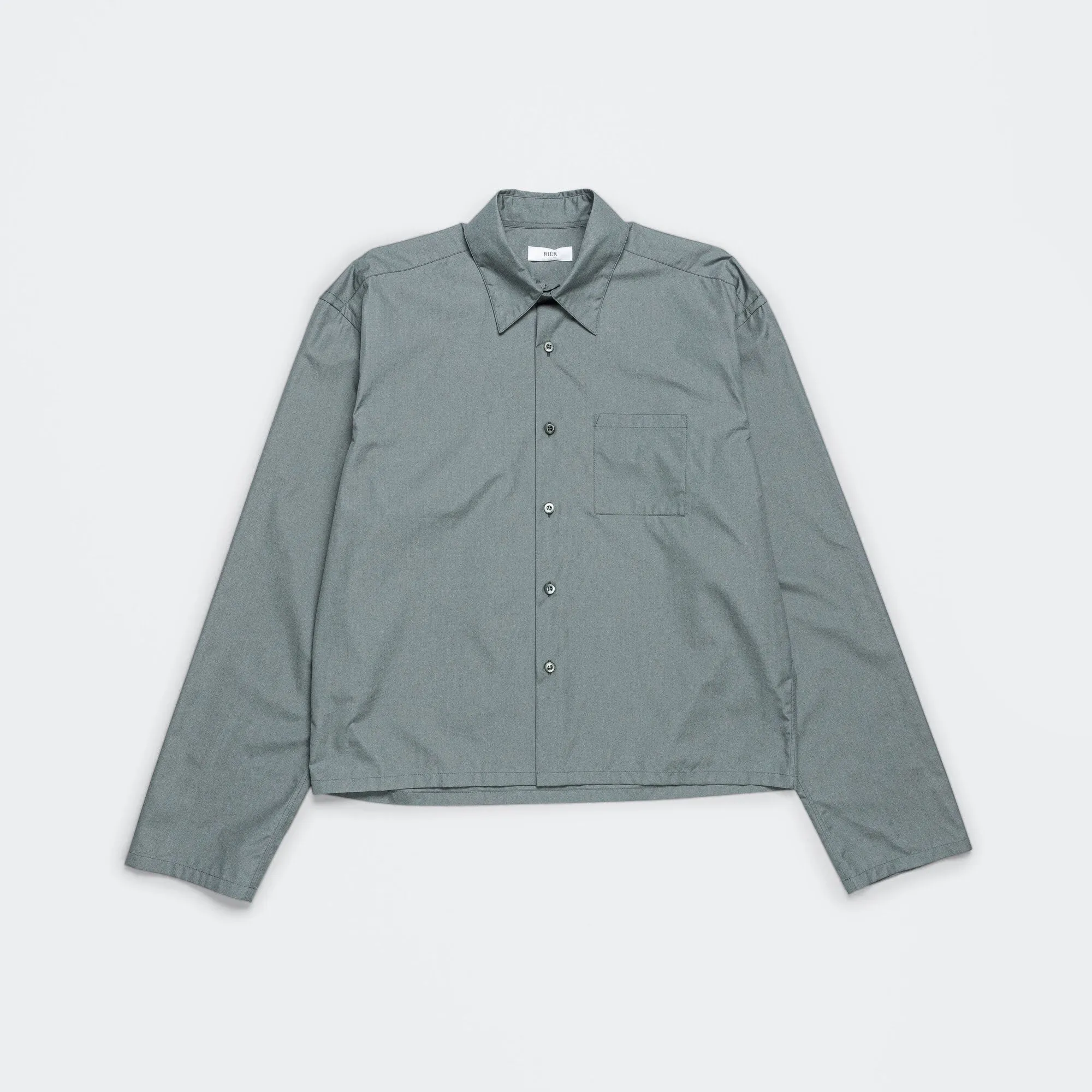 Popeline Shirt - Verdigris