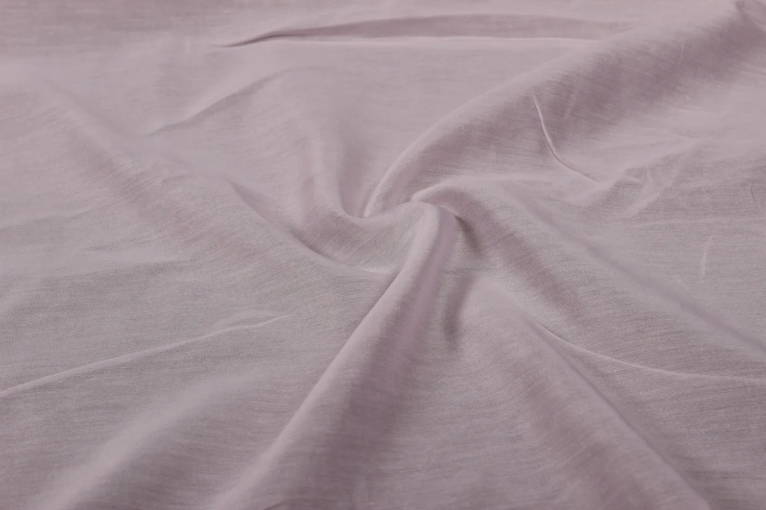 Precut Of 0.6 Meter Of Light Lilac Plain Chanderi Cotton Silk Fabric