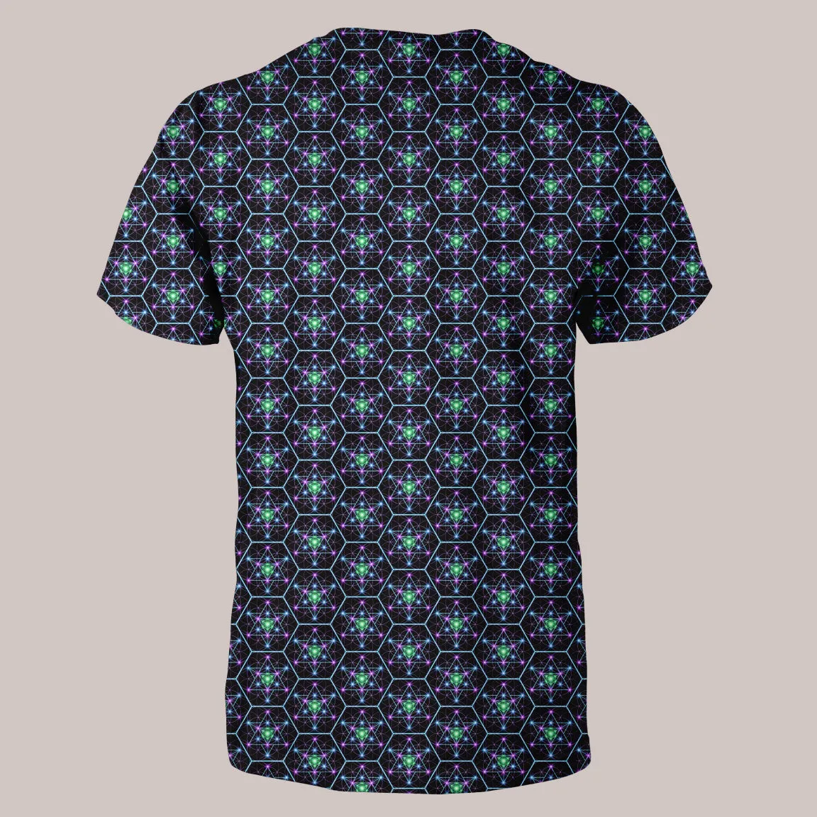 Psychedelic Shirt (UV/RGB, Eco-Friendly, Unisex) | TETRA EQ