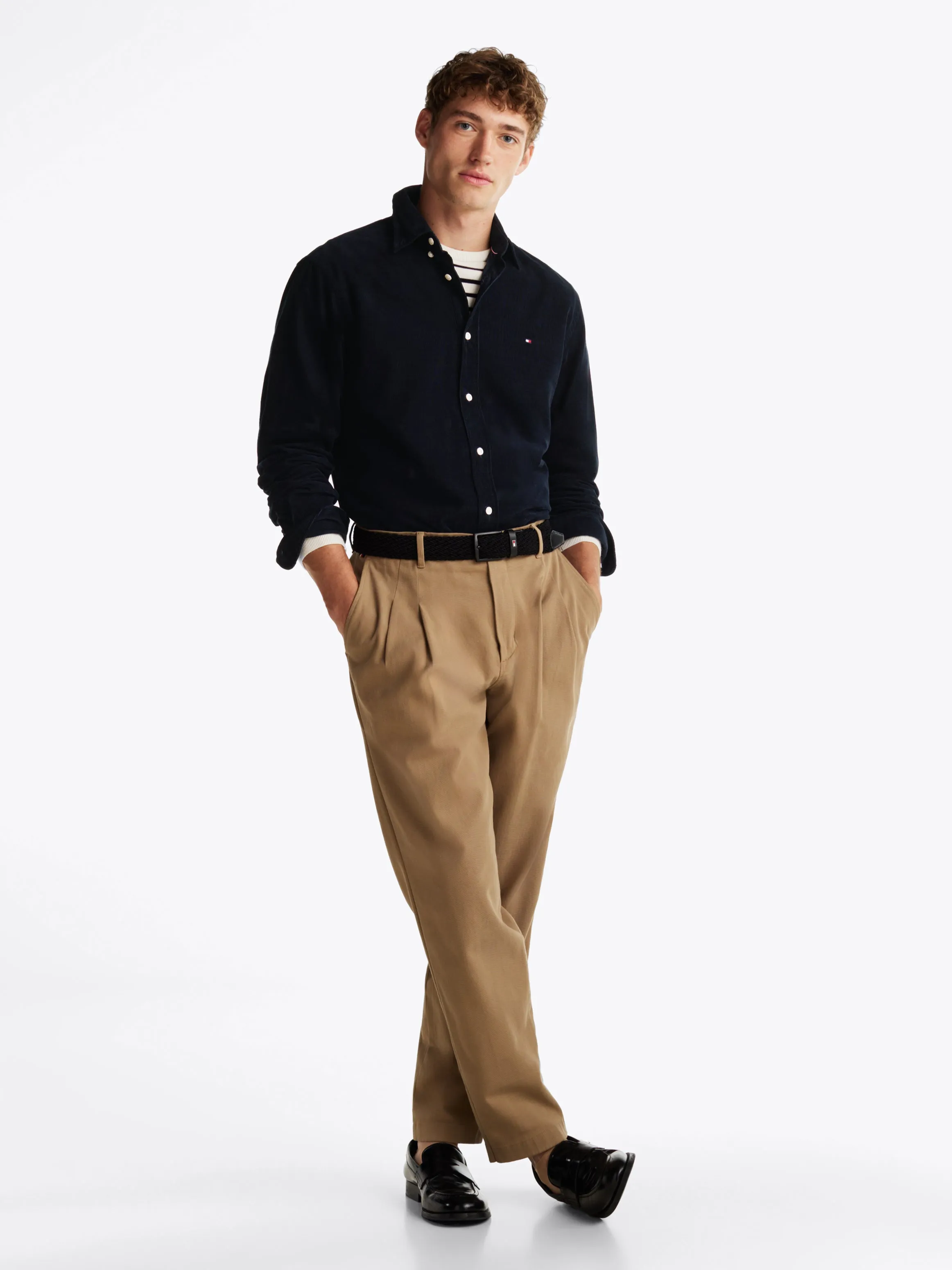 Regular Fit Corduroy Shirt