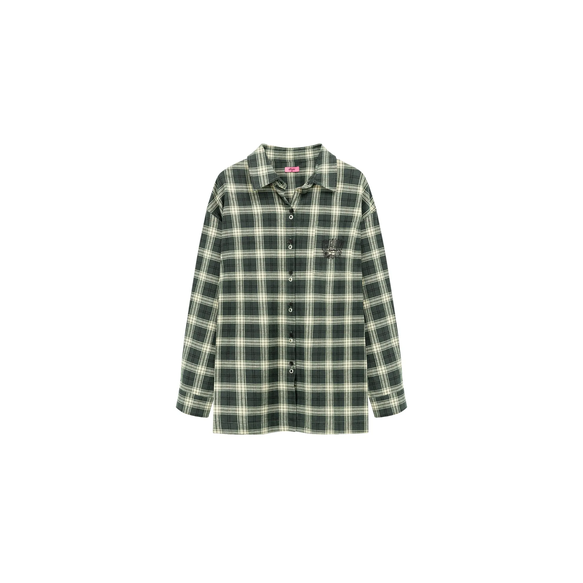 Simple Checked Loose Fit Shirt