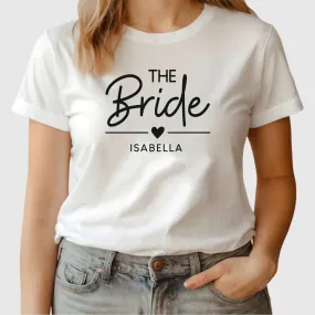 The Bride Personalised Hen Party T-Shirts