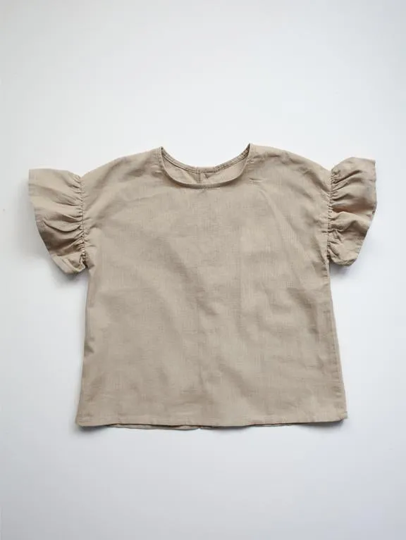 The Frill Linen Top