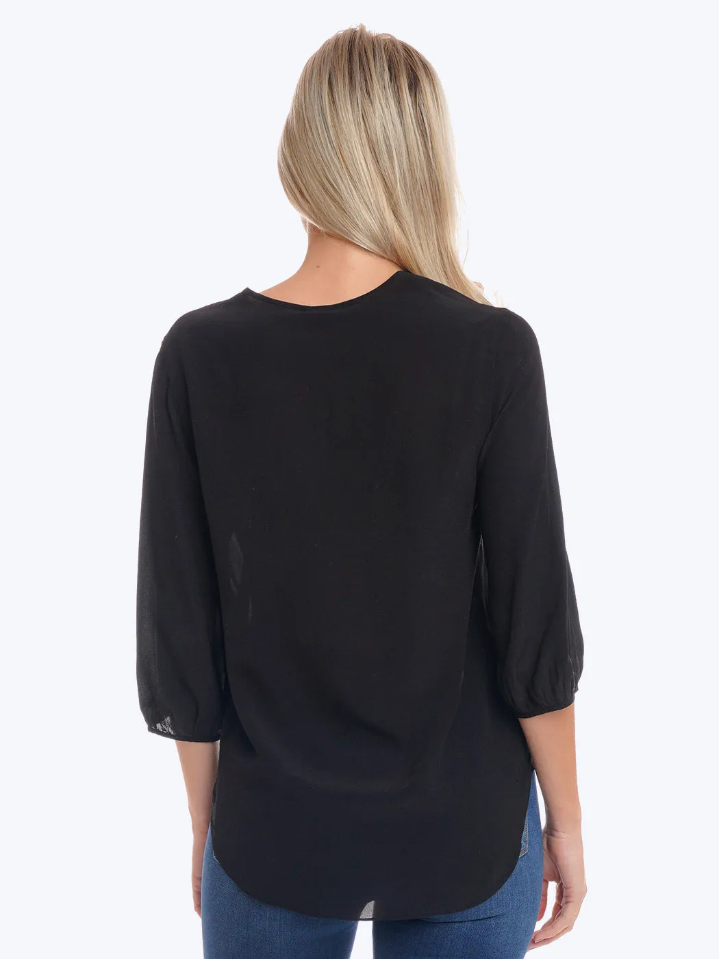 Tianello Washable Silk "Teylyne" Blouse