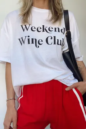 Weekend Wine Club Tee