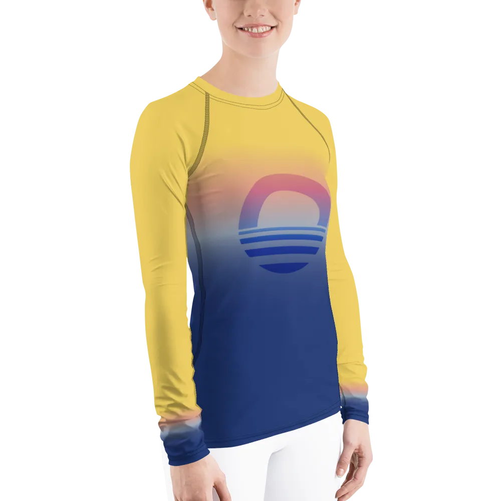 Women's Long Sleeve Shirt - Evening Sun