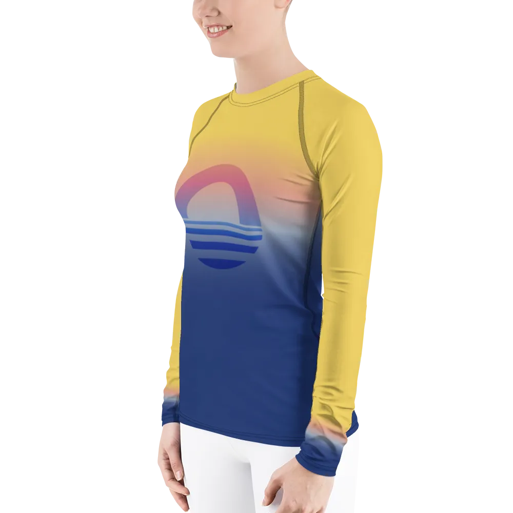 Women's Long Sleeve Shirt - Evening Sun