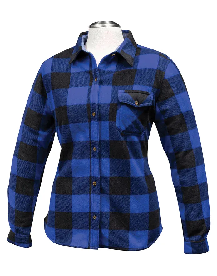 Women's Misty Mountain Doeskin Fleece Shirts Plaid